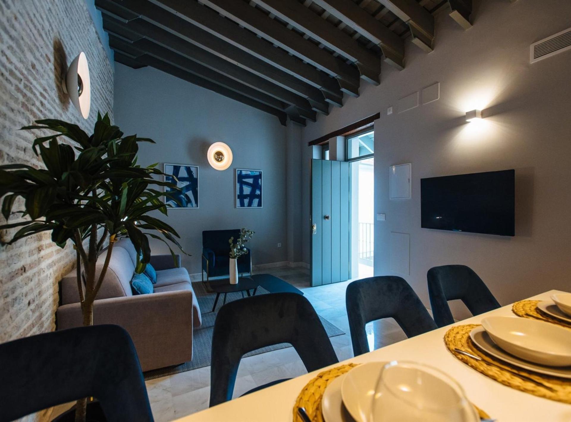 Rocio Suites Apartments Севиля Стая снимка